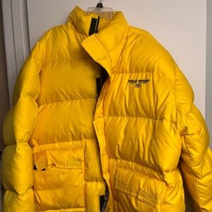 Ralph Lauren Polo Sport Bright Yellow Puffer
